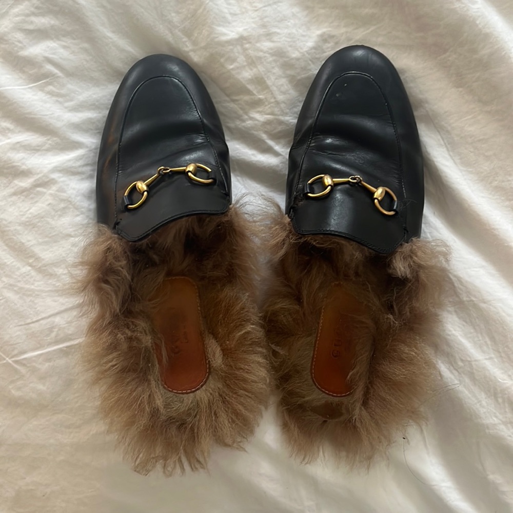 Worn Gucci Slippers